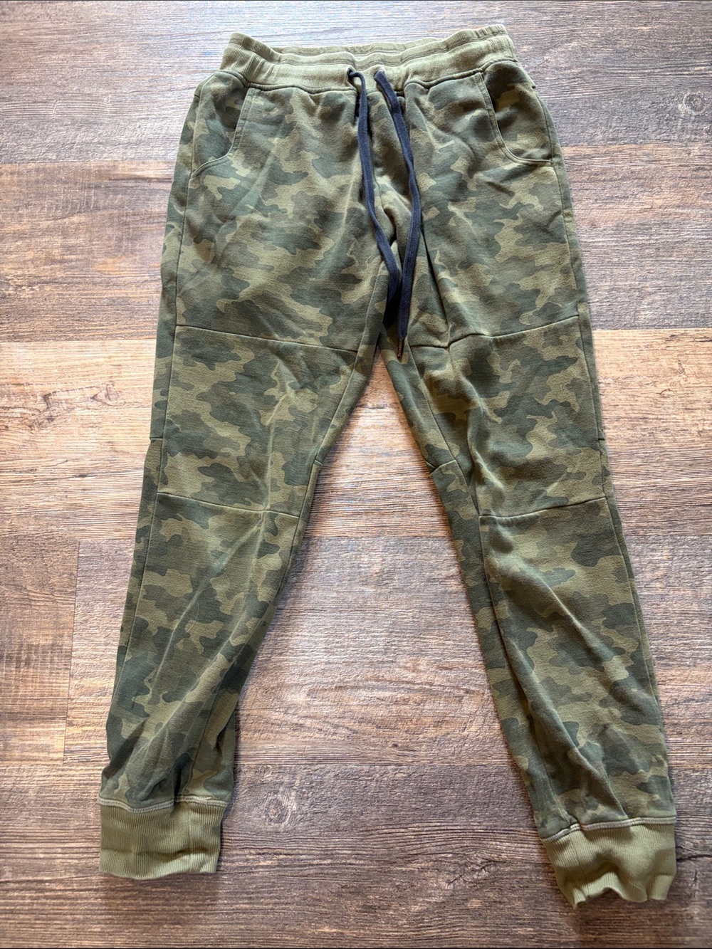 Kyodan Olive Green Camo Sweatpants Joggers